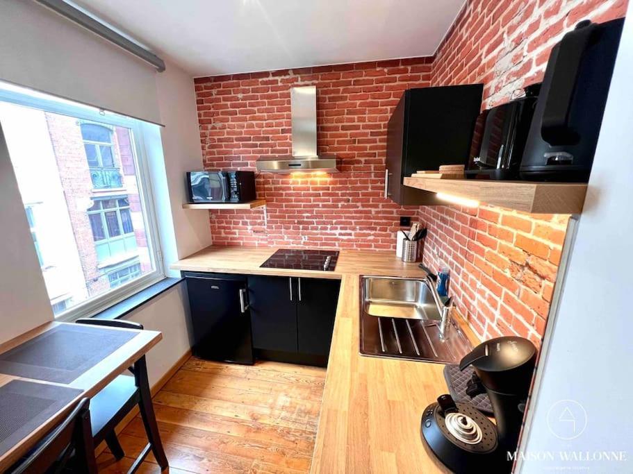 Appartement Le Loft Liegeois - Au Coeur De La Cite Luik